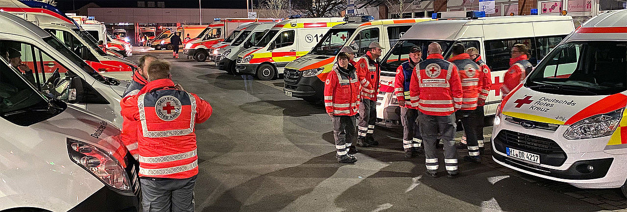 Einsatz bei Evakuierung